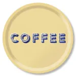 Bild von Asta Barrington Coffee / cream Tray Ø 39 - Jamida of Sweden