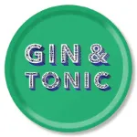 Bild von Asta Barrington Gin & tonic / green Tray Ø 39 - Jamida of Sweden