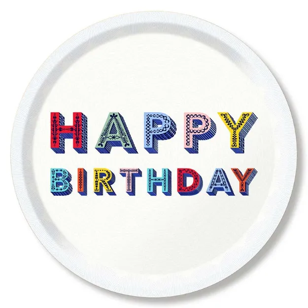 Bild von Asta Barrington Happy Birthday / multi Tray Ø 39 - Jamida of Sweden