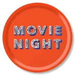 Bild von Asta Barrington Movie Night / orange Tray Ø 39 - Jamida of Sweden