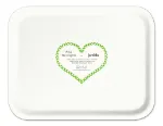 Bild von Asta Barrington Happy Hour/green Tray 36x28cm - Jamida of Sweden