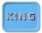 Bild von Asta Barrington King/blue Tray 36x28cm - Jamida of Sweden
