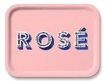 Bild von Asta Barrington Rose/pink Tray 36x28cm - Jamida of Sweden