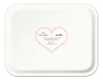 Bild von Asta Barrington Rose/pink Tray 36x28cm - Jamida of Sweden