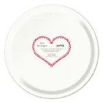 Bild von Asta Barrington Apéritif / red Tray Ø 31 - Jamida of Sweden