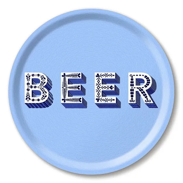 Bild von Asta Barrington Beer / blue Tray Ø 31 - Jamida of Sweden