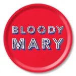 Bild von Asta Barrington Bloody Mary / red Tray Ø 31 - Jamida of Sweden