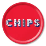 Bild von Asta Barrington Chips / red Tray Ø 31 - Jamida of Sweden