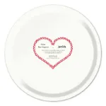 Bild von Asta Barrington Chips / red Tray Ø 31 - Jamida of Sweden