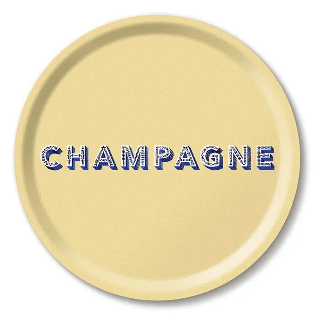 Bild von Asta Barrington Champagne / cream Tray Ø 31 - Jamida of Sweden