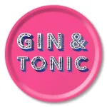 Bild von Asta Barrington Gin & tonic/bright pink Tray Ø 31 - Jamida of Sweden
