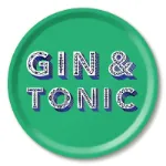 Bild von Asta Barrington Gin & Tonic / green Tray Ø 31 - Jamida of Sweden