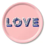 Bild von Asta Barrington Love / light pink Tray Ø 31 - Jamida of Sweden