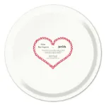 Bild von Asta Barrington Mrs & Mrs / red Tray Ø 31 - Jamida of Sweden