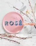 Bild von Asta Barrington Rose / light pink Tray Ø 31 - Jamida of Sweden