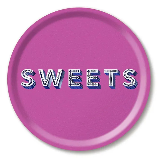Bild von Asta Barrington Sweets / orchid Tray Ø 31 - Jamida of Sweden