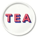 Bild von Asta Barrington Tea / white Tray Ø 31 - Jamida of Sweden