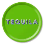 Bild von Asta Barrington Tequila / green Tray Ø 31 - Jamida of Sweden