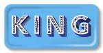 Bild von Asta Barrington King / sky blue Tray 32x15 - Jamida of Sweden
