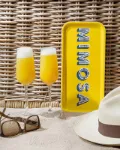 Bild von Asta Barrington Mimosa / yellow Tray 32x15 - Jamida of Sweden