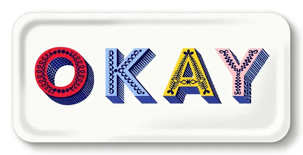 Bild von Asta Barrington Okay / multi Tray 32x15 - Jamida of Sweden