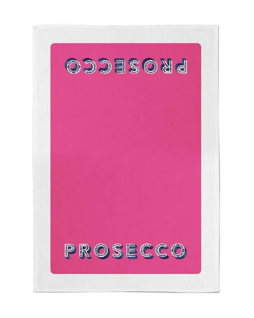 Bild von Asta Barrington Prosecco / bright pink  Tea Towel 70 x 50cm - Jamida of Sweden