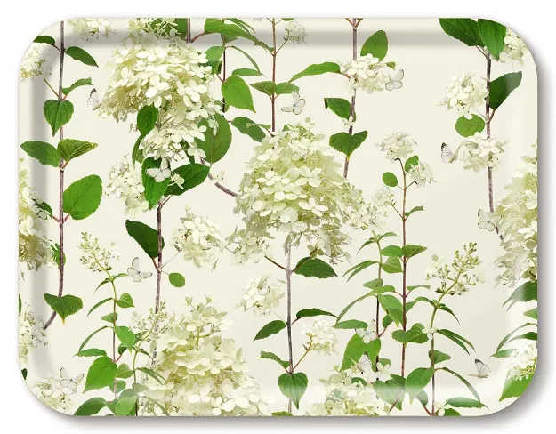 Bild von Michael Angove Hydrangea Tray 43x33 - Jamida of Sweden