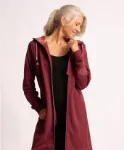 Bild von Longjacke Karuna Patala in tiefrot von The Spirit of OM