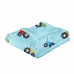 Bild von Farmyard Friends Blue 120X150cm Throw