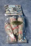 Bild von 3er Pack weisser Salbei mini