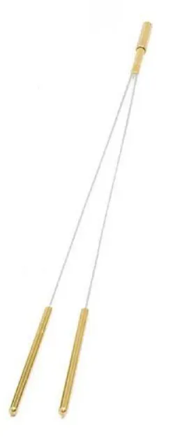 Bild von Wünschelrute mit Messinggriff, 42,5 cm