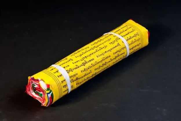 Bild von Tibetische Gebetsfahnen lang