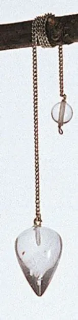 Bild von Pendel Bergkristall mit Panzerkette