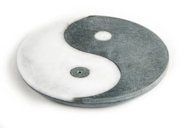 Bild von Ying-Yang - Räucherstäbchenhalter aus Marmor