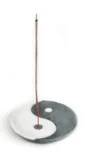 Bild von Ying-Yang - Räucherstäbchenhalter aus Marmor