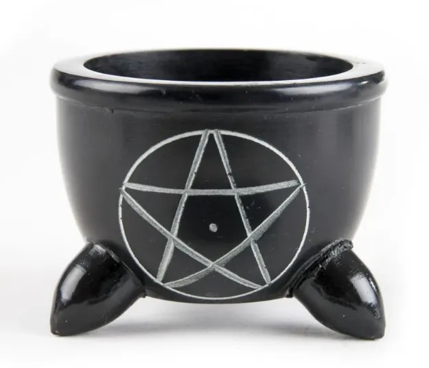 Bild von Specksteinschale Pentagramm, klein