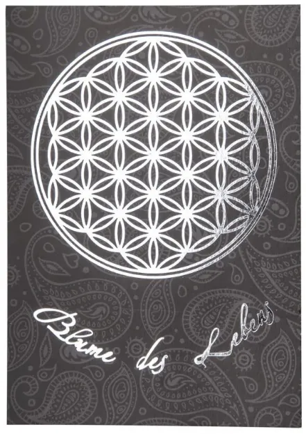 Bild von Blume des Lebens Postkarte
