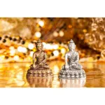 Bild von Shakyamuni Buddha, versilbert