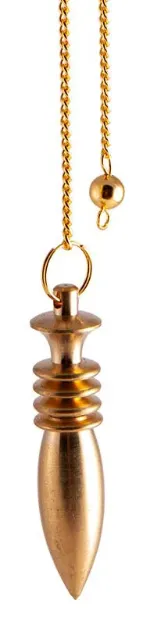 Bild von Karnakpendel, Messing vergoldet