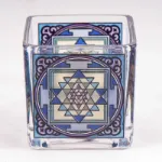Bild von Teelichtglas Shri Yantra
