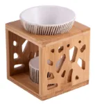 Bild von Aromalampe Bambus/Keramik