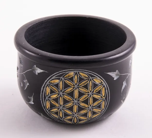 Bild von Räucherschale Blume des Lebens