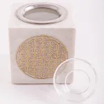 Bild von Aromalampe Lebensblume mit Sieb