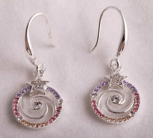 Bild von Spiralenstern Ohrhänger