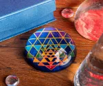 Bild von Kristallobjekt Sri Yantra