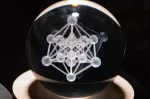 Bild von Kristallkugel Metatron