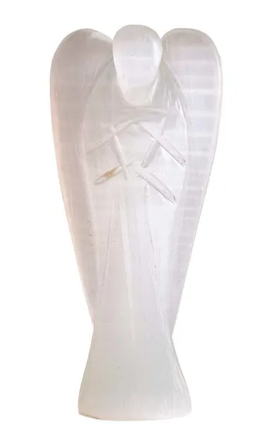 Bild von Engelchen aus weissem Selenit