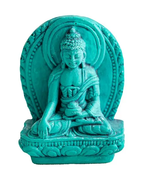 Bild von Buddha aus Türkis