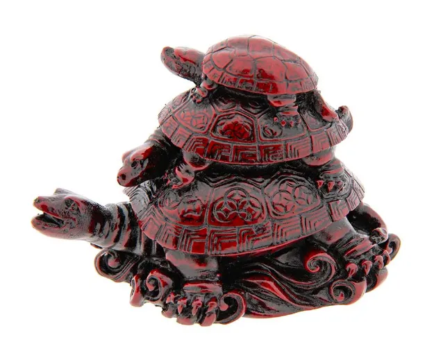 Bild von Generationen Schildkröte, rot