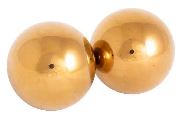 Bild von Klangkugeln gold 35mm